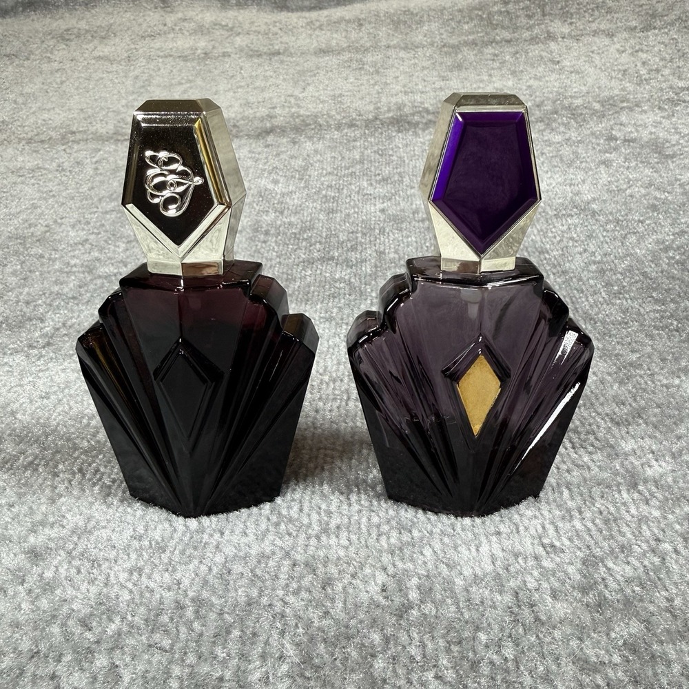 Vintage Elizabeth Taylor Passion Perfume Spray Bottles Art Deco